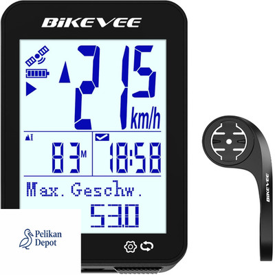 GPS Fahrradcomputer Kabellos Wasserdicht 2.4 GHz
