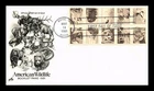 DR JIM STAMPS US COVER AMERICAN WILDLIFE BOOKLET PANE FIRST DAY ISSUE ARTCRAFT