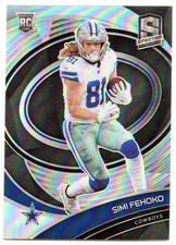 2021 Panini Spectra Simi Fehoko RC #177 057/149 Dallas Cowboys