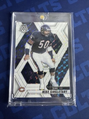 2025 Panini Mosaic - Mike Singeltary White Mosaic Prizm /25