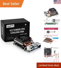 Ultra-Thin PWM Cooling Fan with Aluminum Heatsink for Raspberry Pi 4 Model B