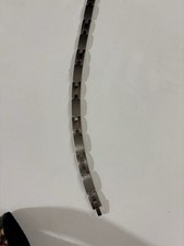 Satin Finish Link Titanium Bracelet