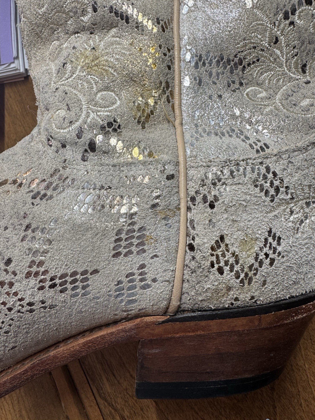 Lucchese Stone Python Women’s Size 11B - image 5