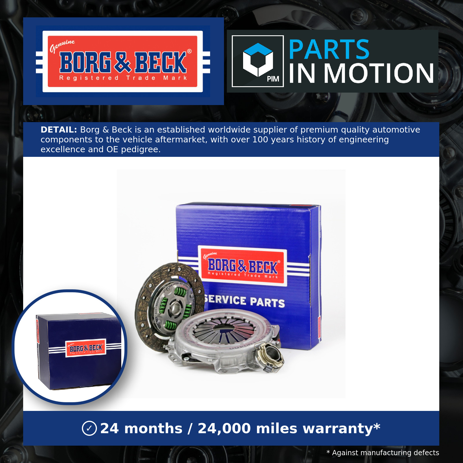 BORG & BECK Clutch Kit HK6364 - Image 5