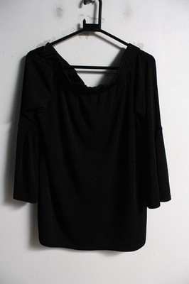 Capsule Damen Hängerchen Bluse Top schwarz - Größe 16 (E84)