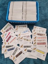 Color Street Nail Polish Strips, Huge Mixed LOT OF 200, New In Box, Variety