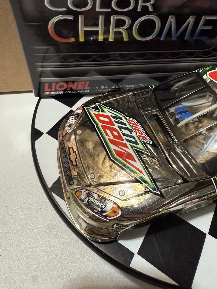 Dale Earnhardt Jr #88 Diet Mountain Dew Color Cromo 2012 1/24 Nascar Diecast Foto 3 de 4