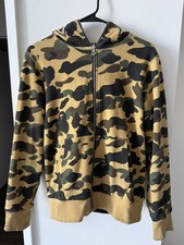 BAPE Black x 1st camo shark full zip hoodie PONR A Bathing Ape Size S