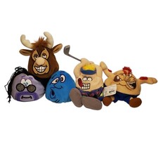 Silly Slammers Beanbag Plush Toy Lot of 5 Toys Collectable Vtg 1990's READ
