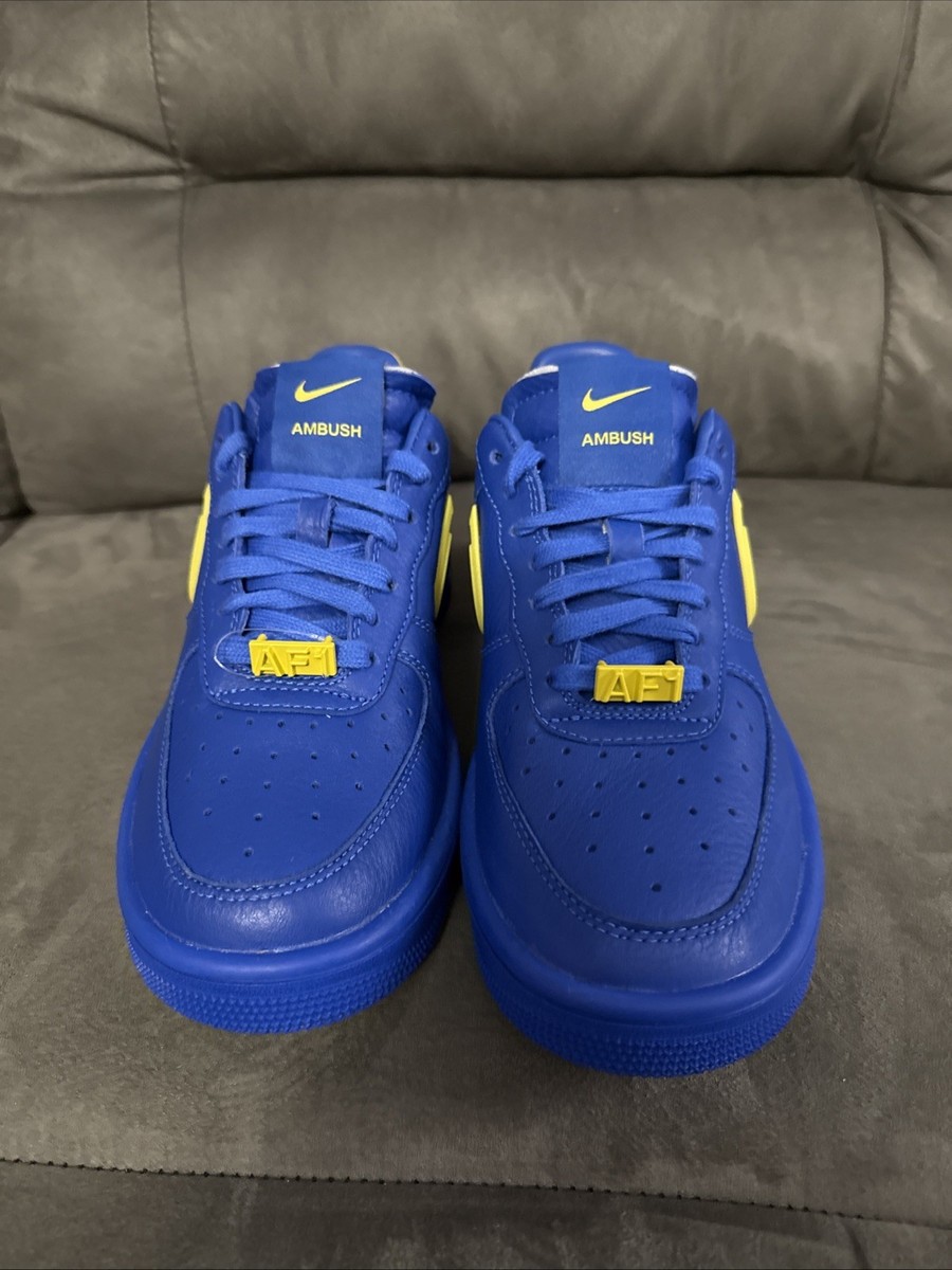 New Nike Air Force 1 X Ambush Low Sneaker Game Royal DV3464-400