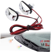 Car Wiper Hood Light 12v Dc Windshield Nozzle Light Universal Car Led Rainbow