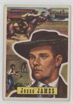 1956 Topps Roundup Jesse James #51 7xr