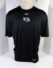 2000s New Orleans Hornets Team Issued Black Training Shirt XL 712340S