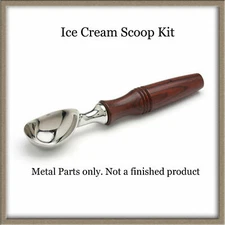 Ice Cream Scoop Woodturning Lathe Kit Stainless Steel Fast Shipping 1 or 5 