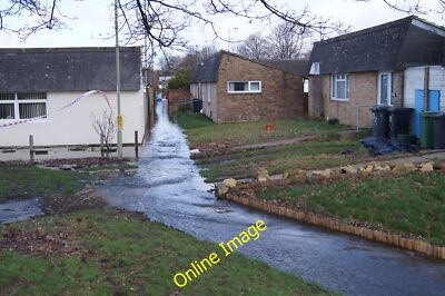 Photo 12x8 Flowing through the houses Buckskin Almost a week after the sto c2014