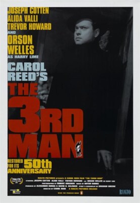 The third man Orson Welles Joseph Cotten movie poster print 4