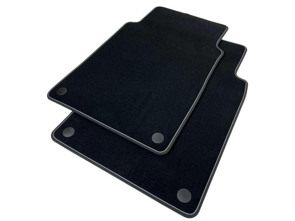 Alfombrillas de terciopelo negras originales Z223 Stof OEM Mercedes-Benz Clase S Maybach Foto 3 de 4