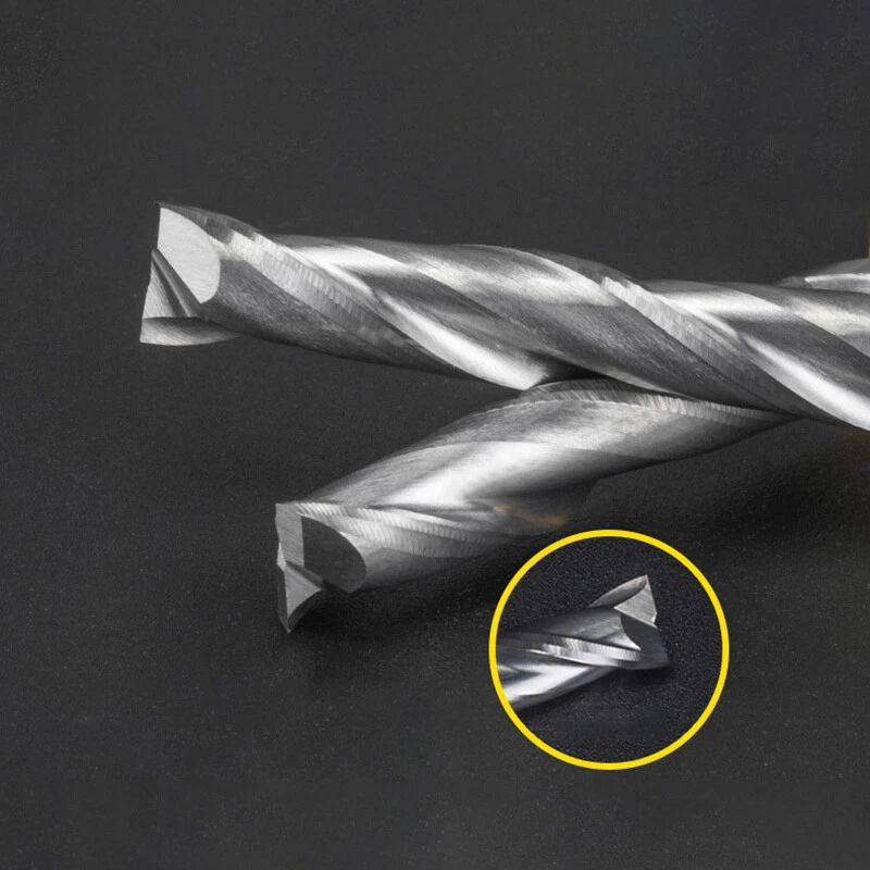 Solid Carbide 6mm 2 Flute Spiral Router Bit End Mill CNC Cutter For MDF Wood New - Image 4 of 4