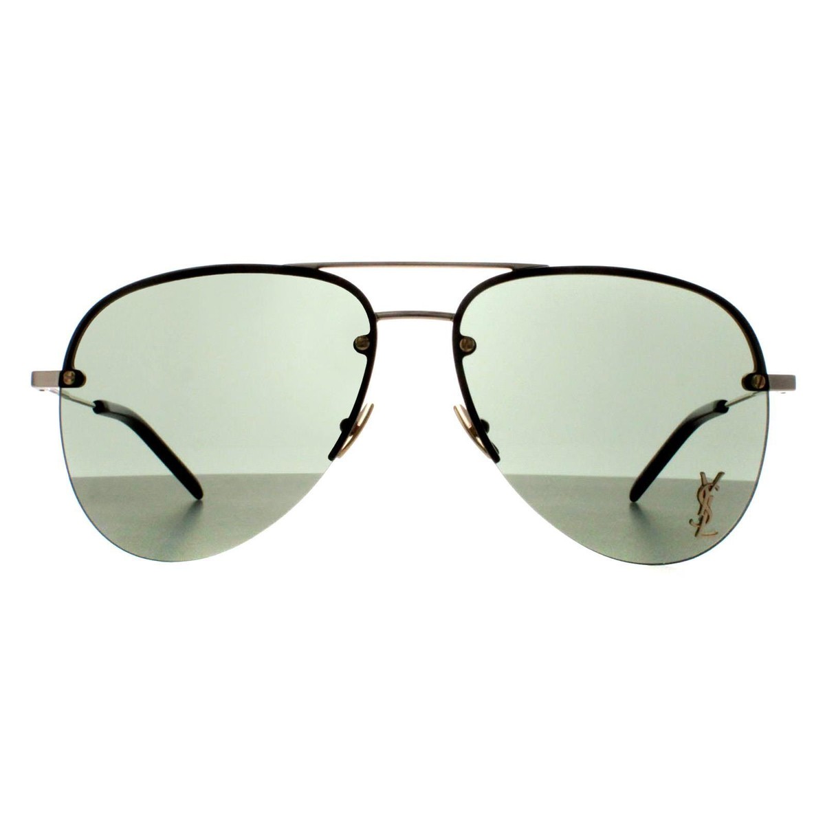 Saint Laurent Sunglasses SL CLASSIC 11 M 003 Gold Green UK