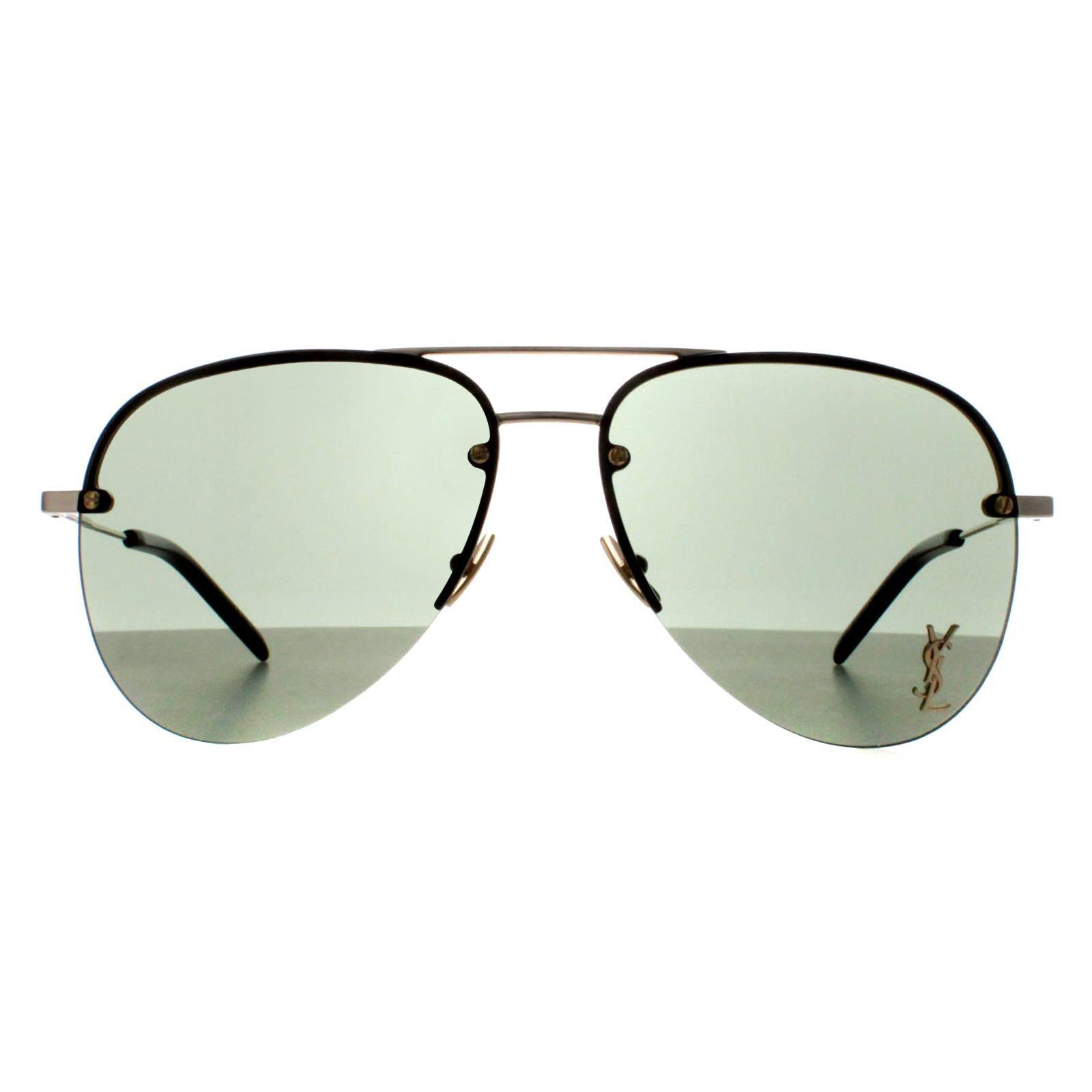 Occhiali da sole Saint Laurent SL CLASSIC 11 M 003 oro verde