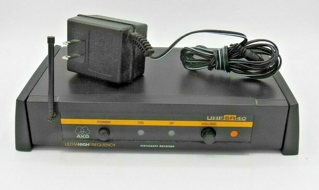 AKG SR 40 Mini Pro Stationary Receiver 45c 662.300 MHz - H11 for sale  online | eBay