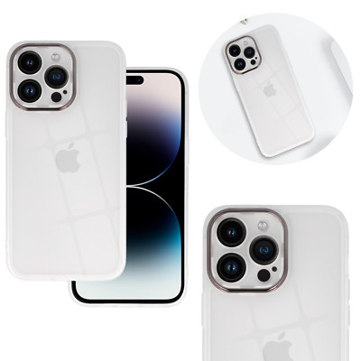 FÜR TECNO SPARK 10 PRO - Protect Lens Hülle Schutz Camera Case Handy Tasche WEIß