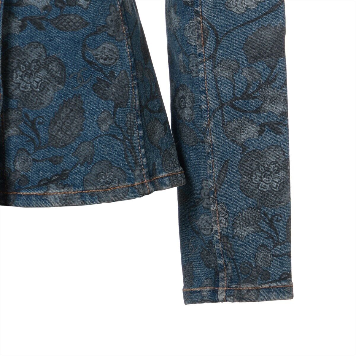 Chanel Coco Button P70 Cotton Denim Jacket 34 Ladies' Blue Chanel Coco Button P70 Cotton Denim Jacket 34 Ladies' Blue