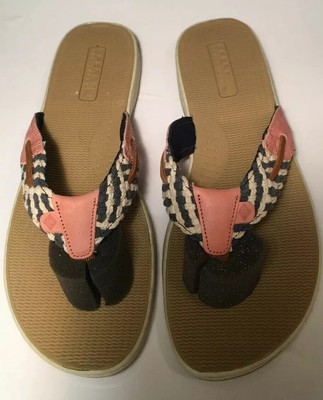 sperry parrotfish flip flop