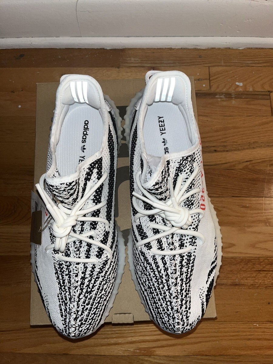 Adidas Yeezy Boost 350 V2 Zebra by Kanye West CP9654 Men's Size 13