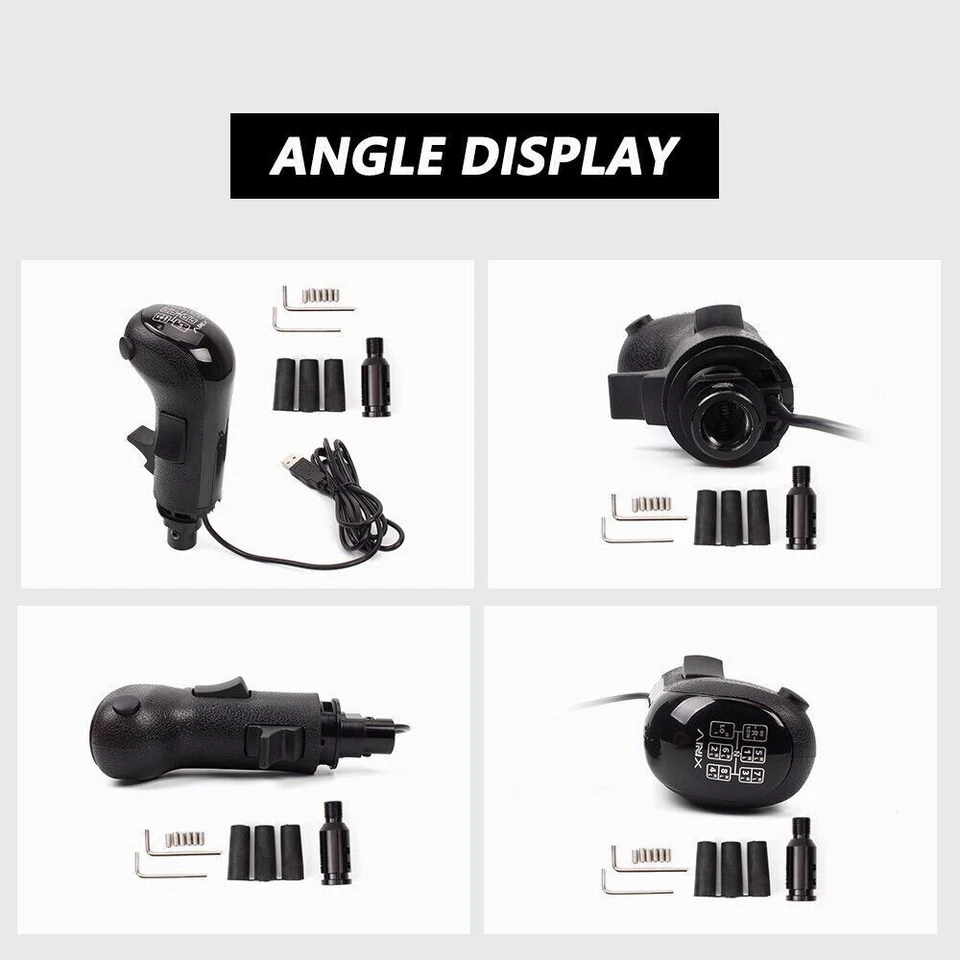 PC/USB Game Schaltknauf für Logitech G29 G27 G25 Thrustmaster TH8A FANATEC - Bild 3 von 4