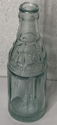 #ad Vintage COCA COLA SODA WATER Soda Pop Bottle Painsville OH 6 Star 4 Sided Bottle $22.45
