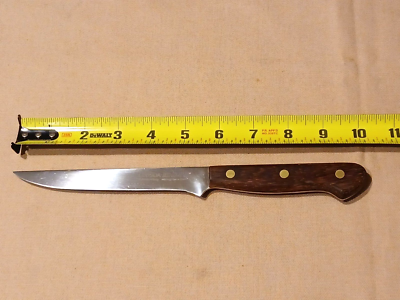 ONEIDA Edge Plus 5.5 Boning Knife W/ Wood Scales, F/ Mexico | eBay