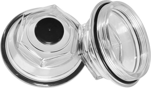 PAIR 3.5" Oil Bath Cap 21-88 Trailer Axle Dexter 9K 10K 8-415 430 - Foto 3