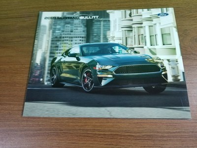 2019 FORD MUSTANG BULLITT DEALER SALES BROCHURE USA NEW 2019 FORD MUSTANG BULLITT DEALER SALES BROCHURE USA NEW