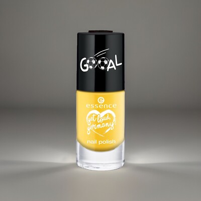 Essence Nagellack  Goal get loud Nail Polish Germany gelb 03 hip hip hurra 5ml