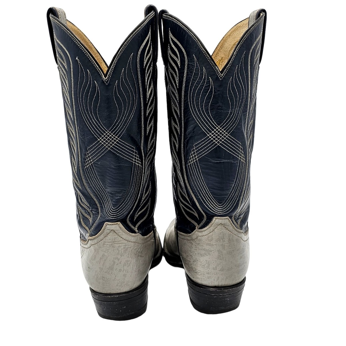 靴 vintage tony lama gray long boots s-l400.jpg