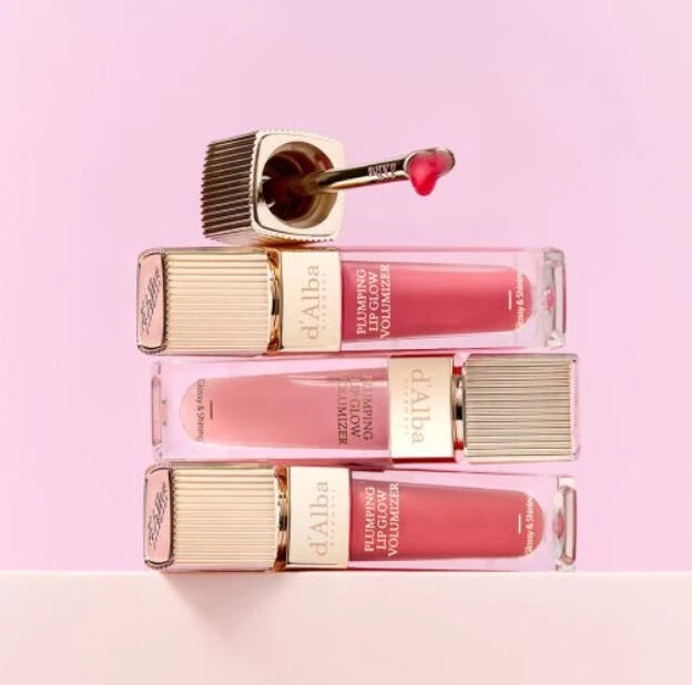 D'ALBA Plumping Lip Glow Mood Volumizer 5 ml Vegano Brillo para el Cuidado de Los Labios Foto 2 de 4