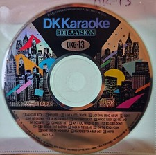DK 13 DK KARAOKE SINGLE DISC VERY RARE