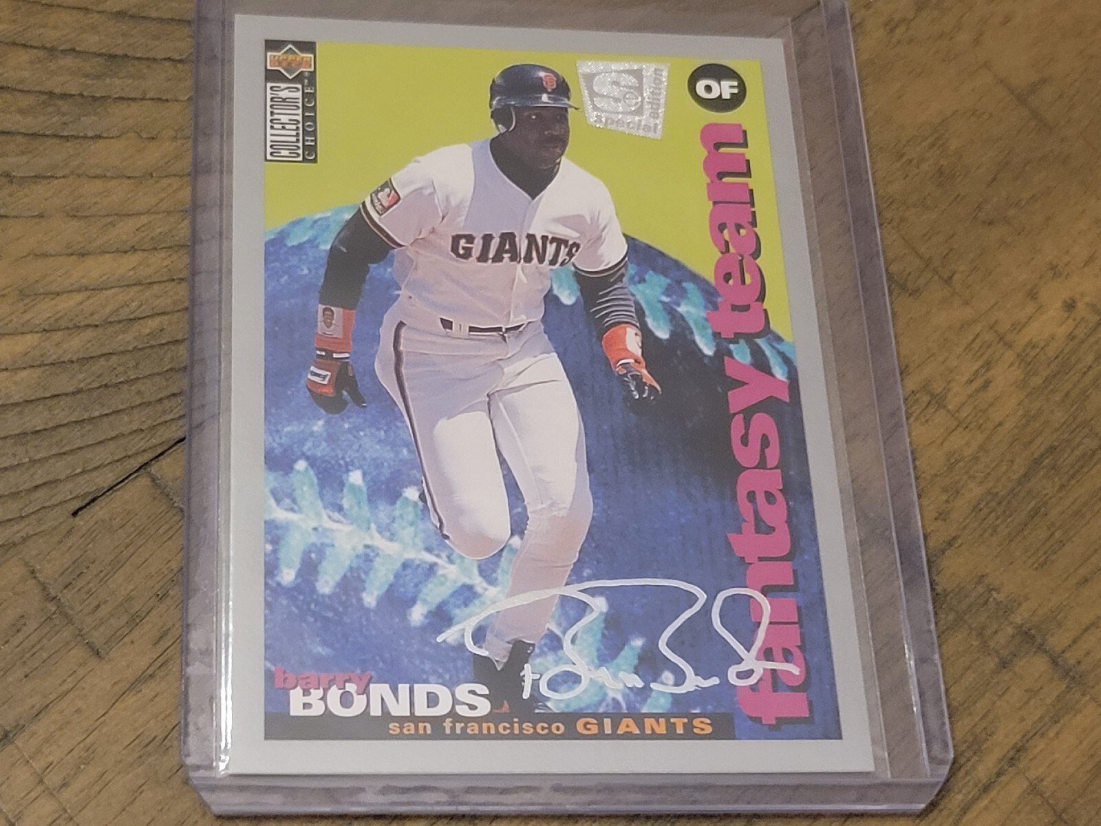 1995 Upper Deck Collector's Choice Special Edition #259 Barry Bonds Silver Nmmt