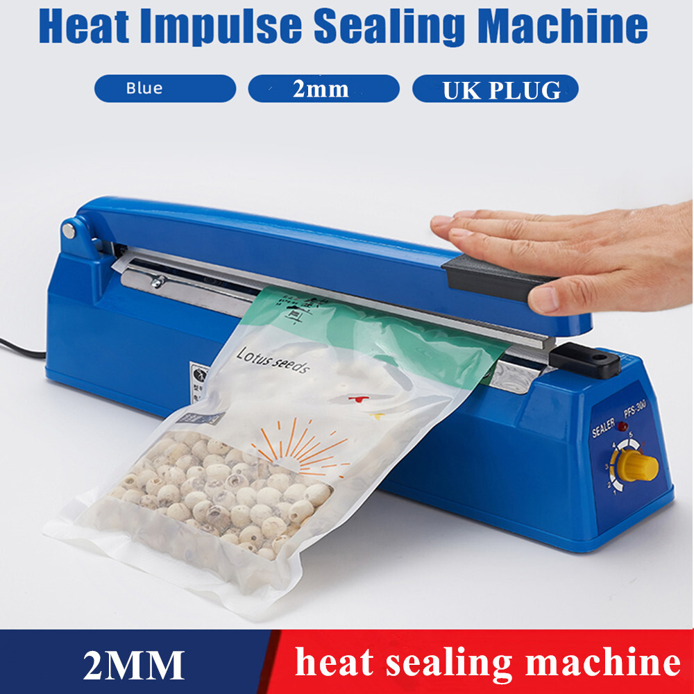 Hand Manual Impulse Heat Sealer Plastic Bag Film Food Sealing