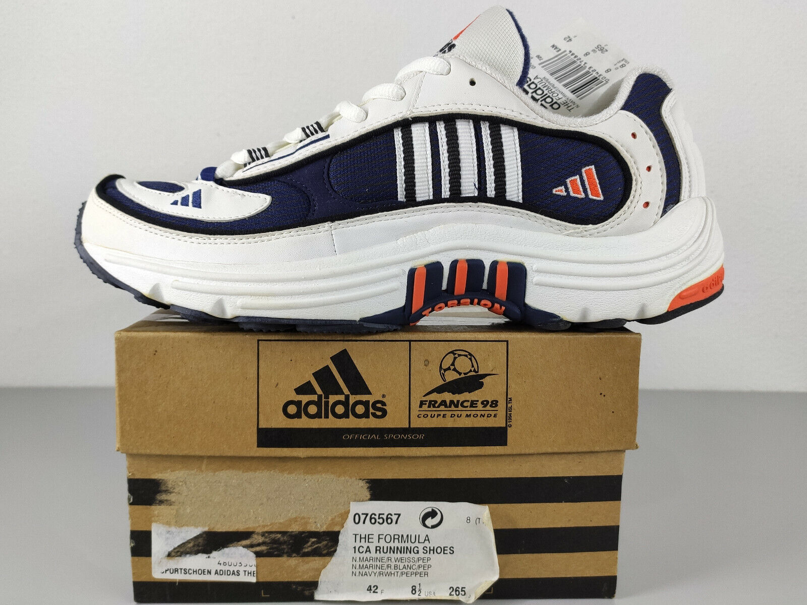 Adidas Torsion The Formula 1997 US 8.5 Eur Vintage OG DS VNTG | eBay