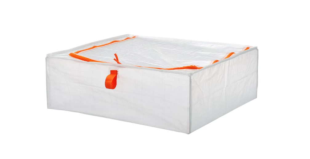 NEW Ikea Parkla Storage Case Bag Bin Zippered Under Bed Dust Storage  503.953.82