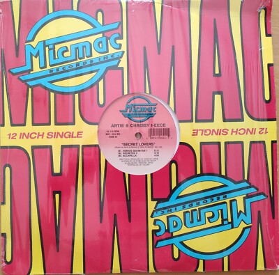 ARTIE & CHRISSY I-EECE   Secret Lovers MICMAC Records 12  12 Inch Vinyl Maxi Sam