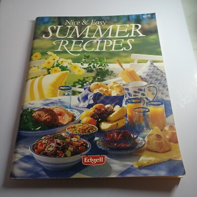  SUMMER RECIPES JANET LITTLE - NICE AND EASY - EDGELL - SC