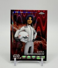 2024 Topps Chrome Star Wars - Ezra Bridger Red RayWave Refractor 125