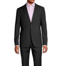 John Varvatos Star USA Bleecker Suit Jacket Size 40L MSRP 498 6C 2124 NEW
