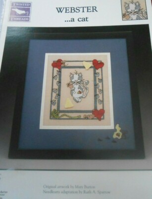 Twisted Threads ''WEBSTER...a cat'' nur Kartenpackung 