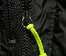 Yellow ZIPPER ZIP PULLER REPAIR MEND HEIN GERICKE REVIT AKITA KRIEGA OXFORD BMW