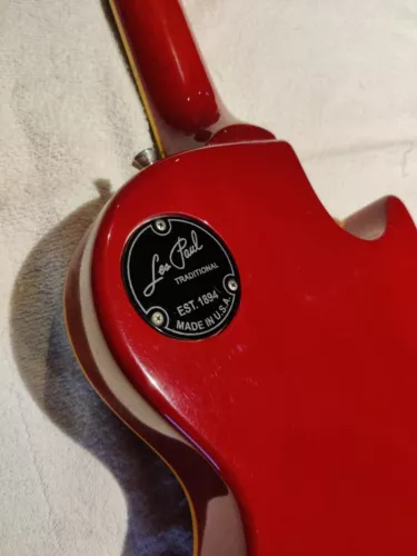 Engraved Switch Back Plate cover for Epiphone or Gibson Les Paul Traditional 