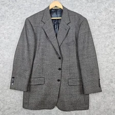 Joseph Abboud Blazer Size 42 Nailhead Tweed Wool & Alpaca Union Made Nordstrom